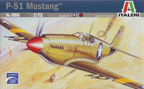 Italeri 090 - P-51 MUSTANG I RAZORBACK