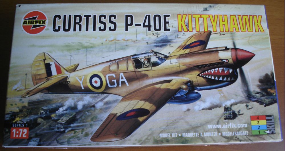 Airfix 01038 - Curtis P-40 E Kittyhawk