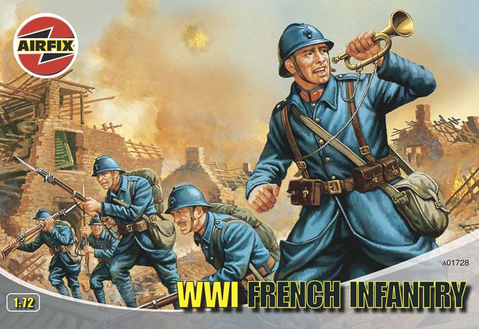Airfix 01728 - WWI French Infantry series 1