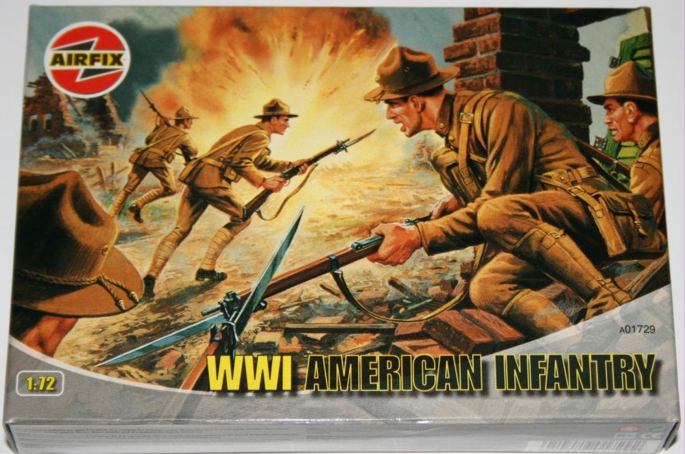 Airfix 01729 - WWI U.S. Infantry series 1