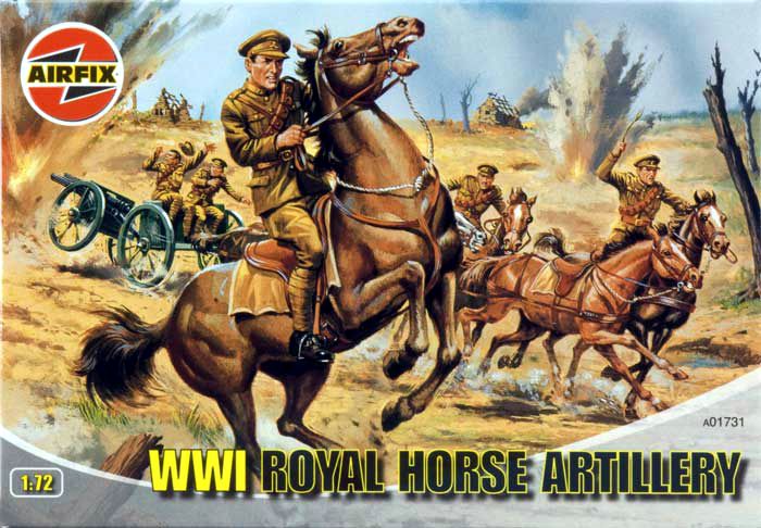 Airfix 01731 - WWI Royal Horse Infantry series 1