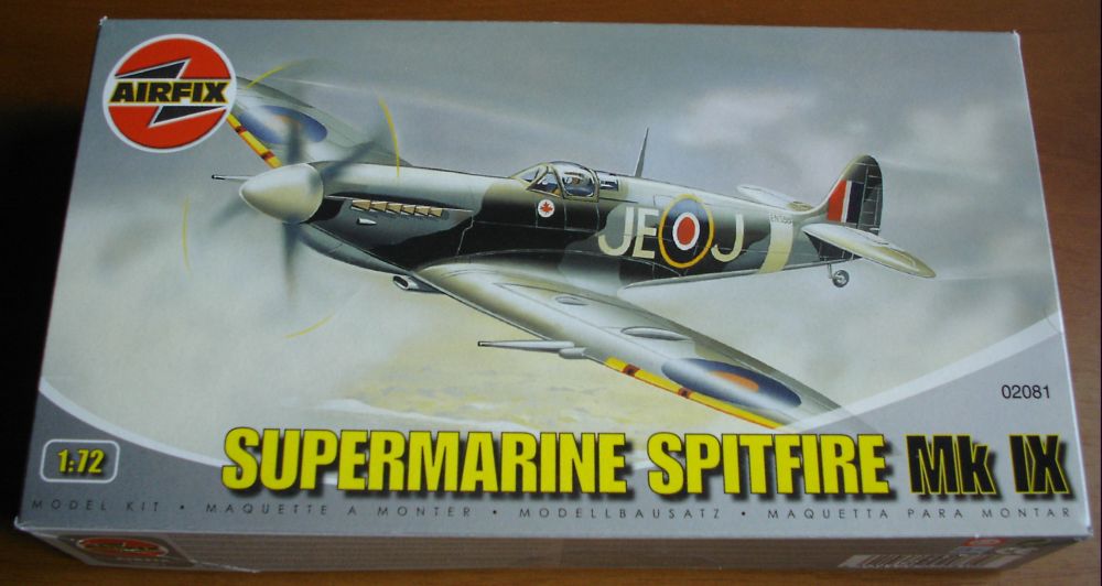 Airfix 02081 - Supermarine Spitfire MK 1X