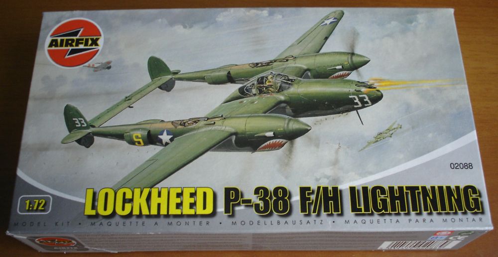 Airfix 02088 - Lockheed P-38 F/H Lightning