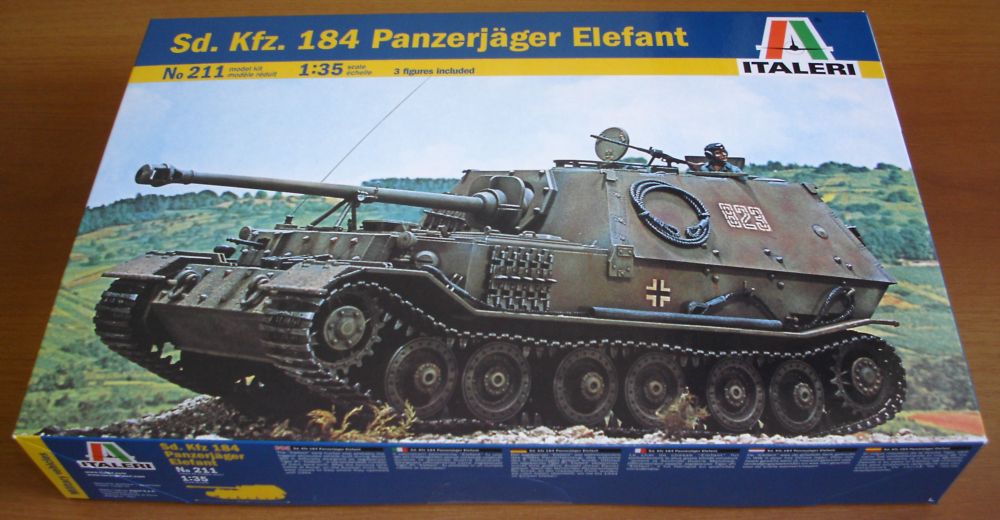 Italeri 211 - Sd. Kfz. 184 Panzerjager elefant