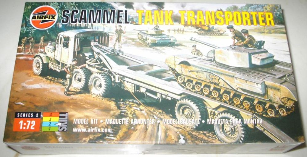 Airfix 02301 - Scammel tank transporter