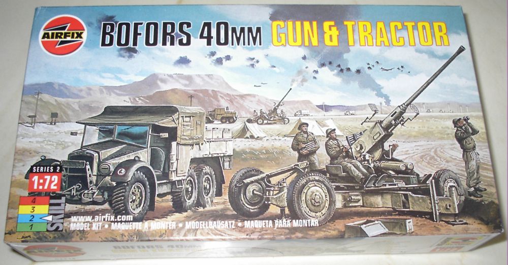 Airfix 02314 - Bofors Gun and tractors