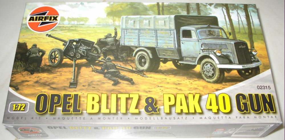 Airfix 02315 - Opel blitz + Pak 40 gun