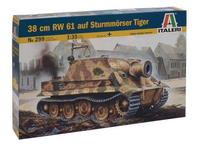 Italeri 299 - 38 cm RW 61 auf Sturmmorser Tiger