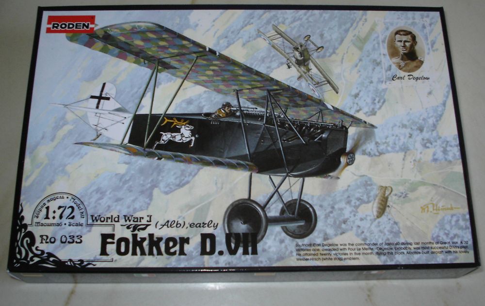 Roden - Art. 033 Fokker D.VII (Alb) Early