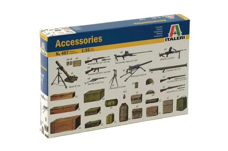 Italeri 0407 - Accessori