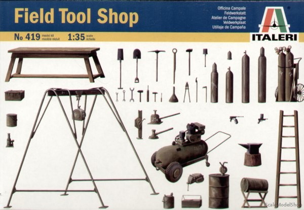 Italeri 419 - Field tool shop