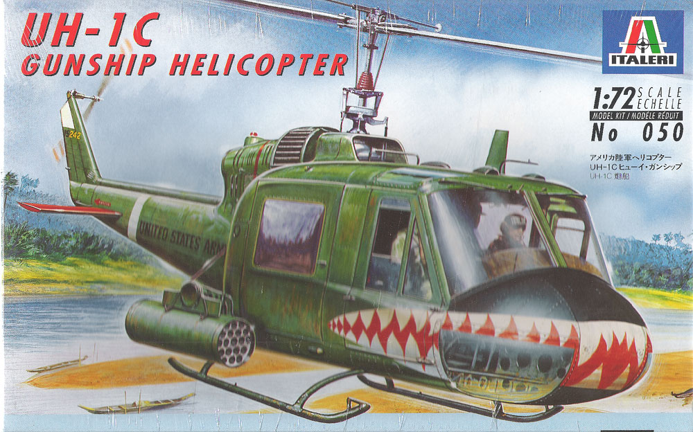 Italeri 050 - UH-1C Gunship