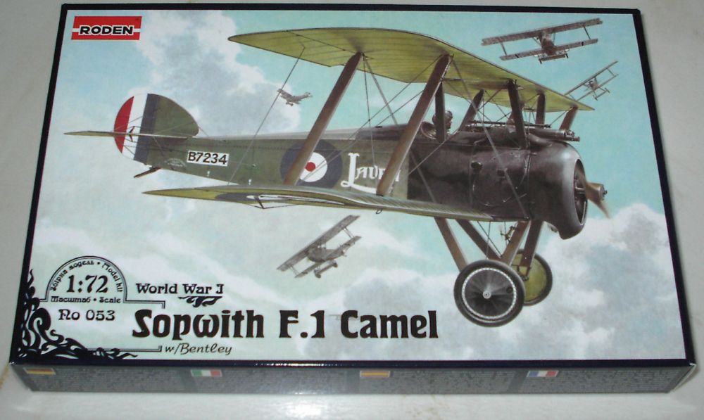 Roden - Art. 053 Sopwith F.1 Camel With bentlay