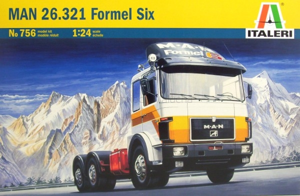 Italeri 756 - Man 26.321 Formel six