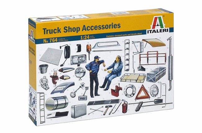 Italeri 0764 - Truck shop Accessories