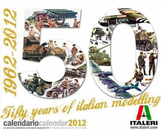 Italeri 09227 - Calendario anno 2012