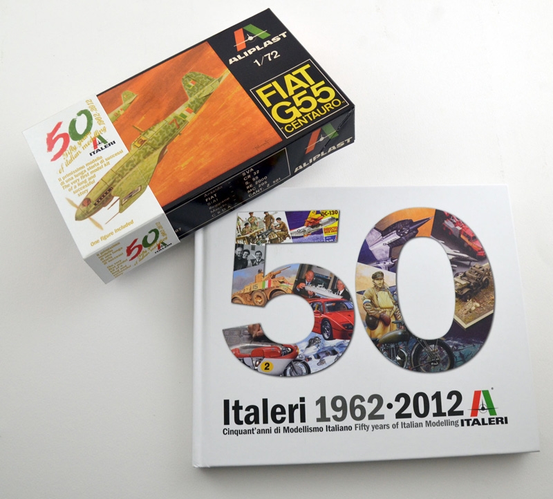 Italeri 09238 - libro della storia Italeri + Fiat G55 Centauro