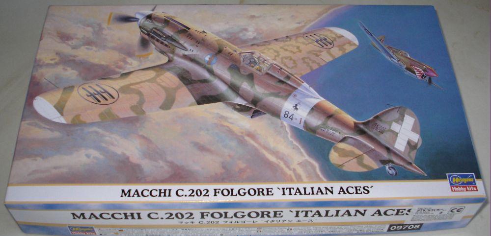 HASEGAWA 09708 - MACCHI C202 FOLGORE 'ITALIAN SPECIAL'