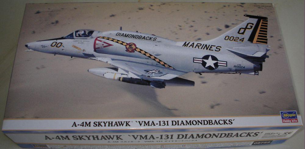 HASEGAWA 09752 A-4M SKYHAWK VMA-131 DIAMONDBACKS