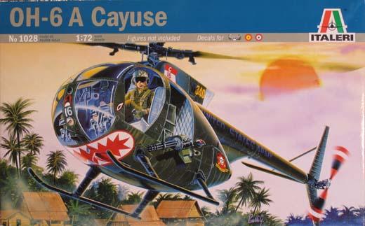 Italeri 1028 - OH-6A Cayuse
