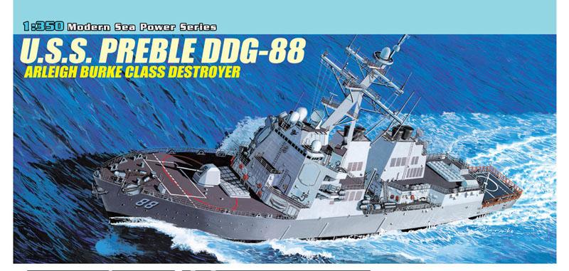 Dragon 1028 - USS Preble DDG-88 Arleigh Burke Class Destroyer