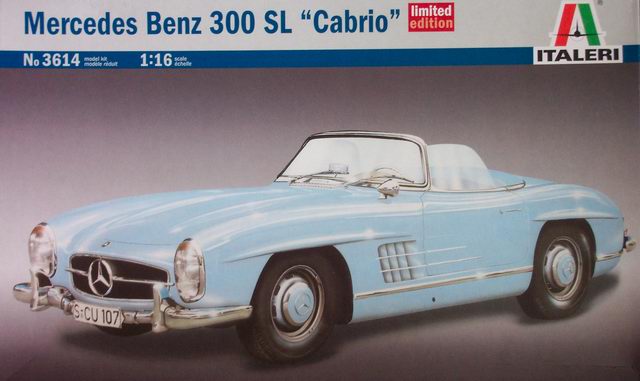 Italeri 3614 - Mercedes-Benz SL300 Cabrio