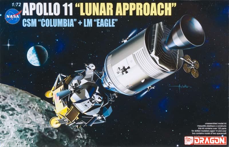 Dragon 11001 - Apollo 11 Lunar approch CSM Columbia