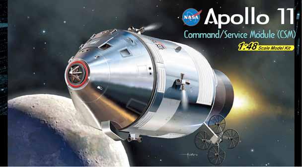 Dragon 11007 - Apollo 11 CSM