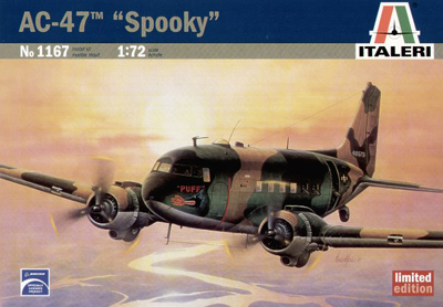 Italeri 1167 - AC-47 Spooky