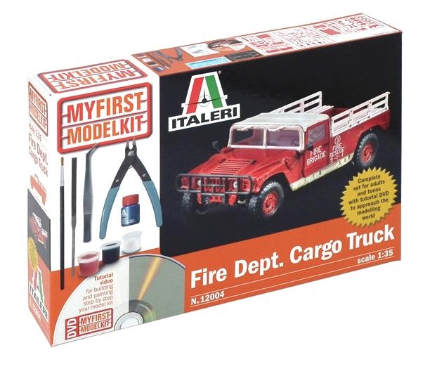 Italeri 12004 - Fire Dept. Cargo Truck (Model kit)