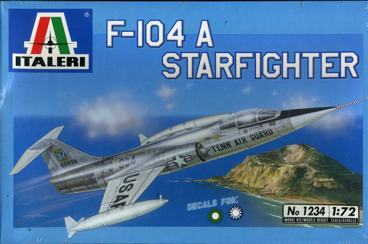ITALERI 1234 - F104 A STARFIGHTER