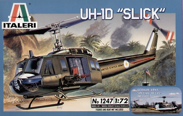 Italeri 1247 - UH-1D Slick