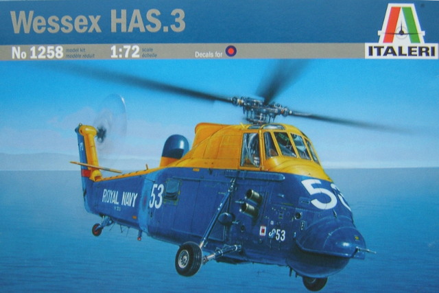 Italeri 1258 - Wessex HAS.2