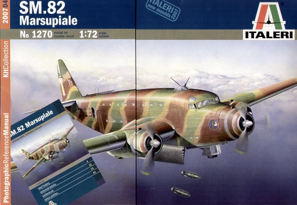 Italeri 1270 - SM.82 Marsupiale