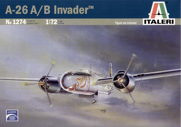 Italeri 1274 - A-26 A/B Invader