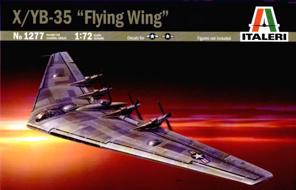 Italeri 1277 - X/YB-35 Flying Wing