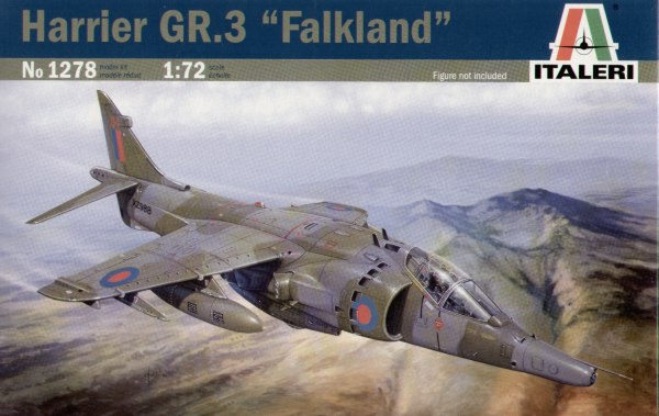 Italeri 1278 - Harrier GR.3 Falkland