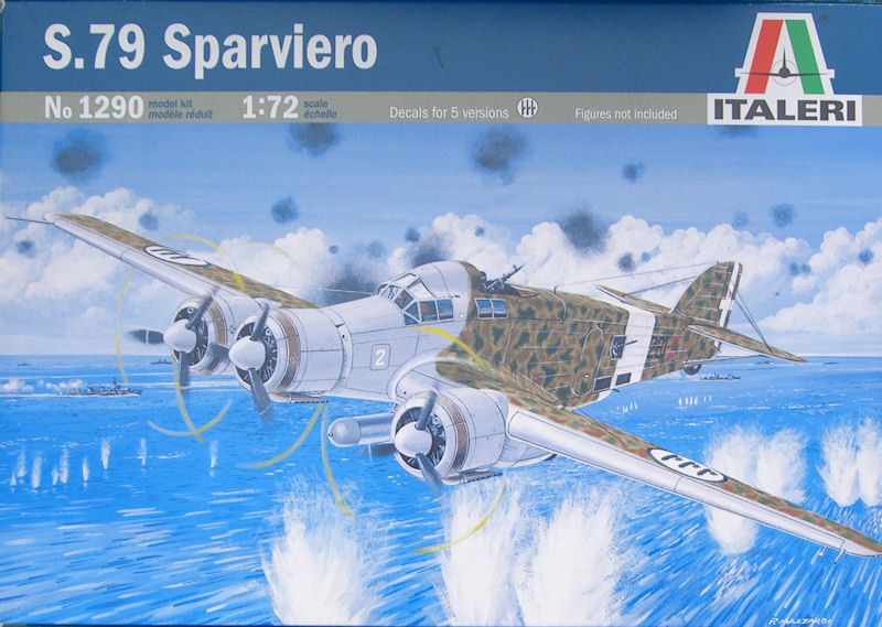 Italeri 1290 - S.79 Sparviero