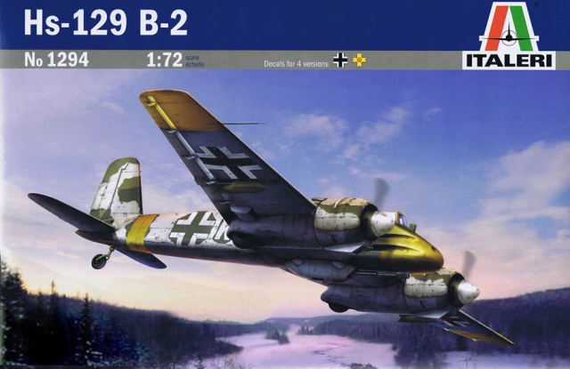 Italeri 1294 - HS-129 B-2