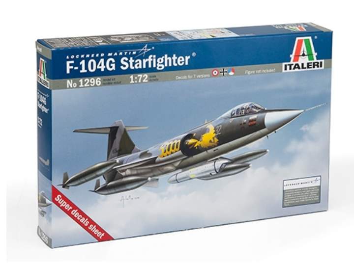 Italeri 1296 - F-104G Recce Starfighter