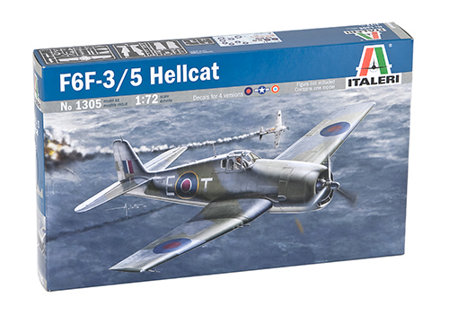 Italeri 1305 - F6F-3/5 Hellcat