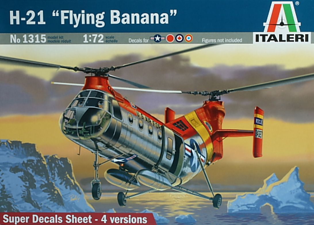 Italeri 1315- H-21 Flying Banana