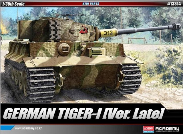 Academy 13314 - German Tiger-I [Ver.Late]