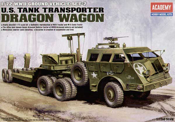 Academy 13409- U.S. Tank Transporter Dragon Wagon