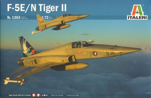 Italeri 1363 - F-5E/N Tiger II