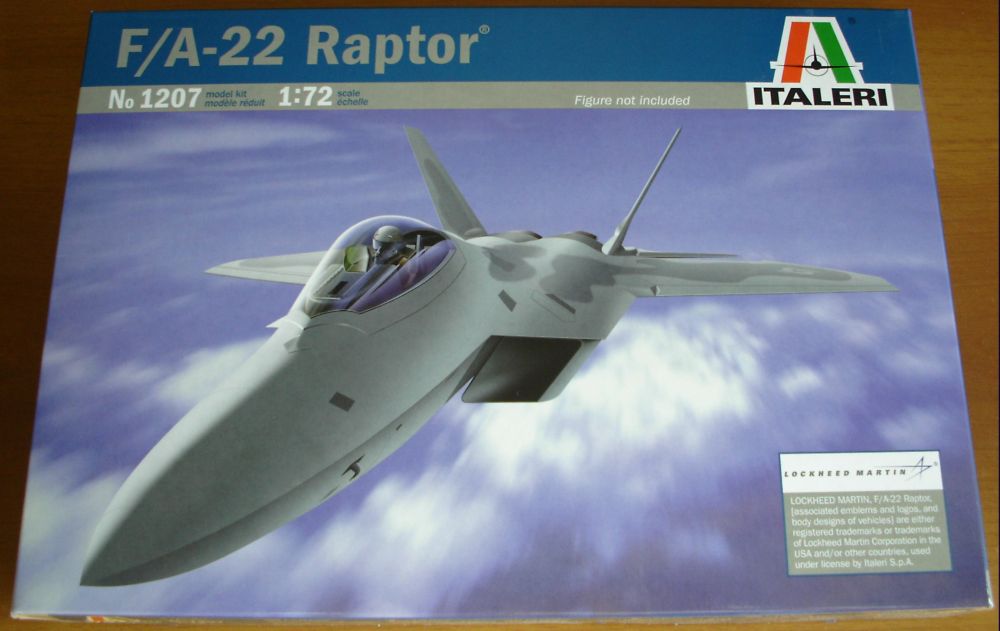 ITALERI 1207 - F-22 RAPTOR