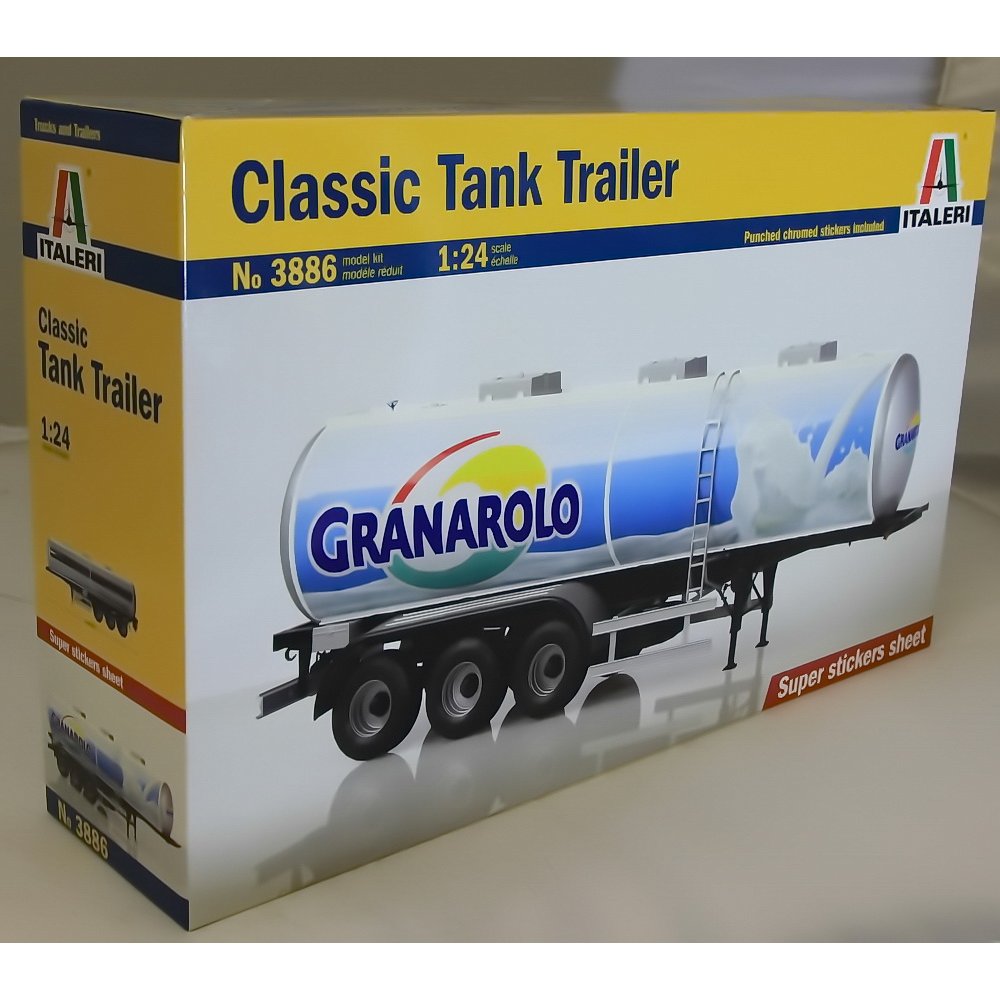 Italeri 3886 - Serbatoio a rimorchio classico
