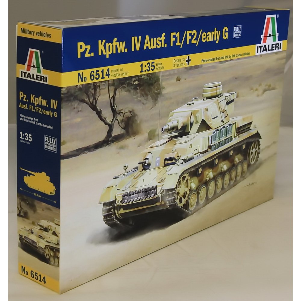 Italeri 6514 - Pz. Kpfw. IV F1/F2/Early G
