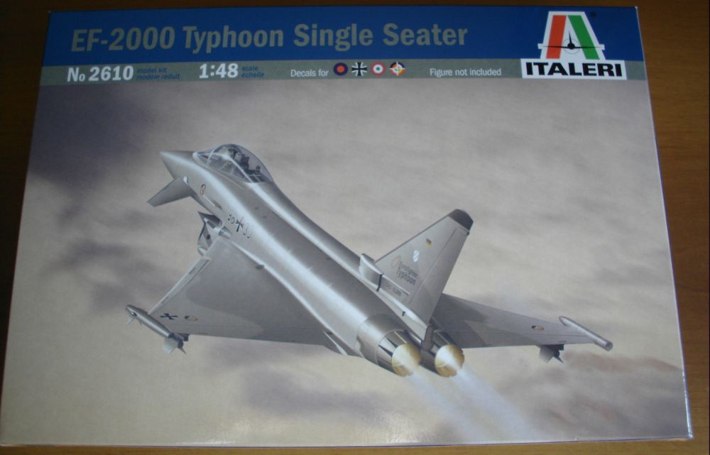 Italeri 2610 - EF-2000 TYPHOON SINGLE SEATER