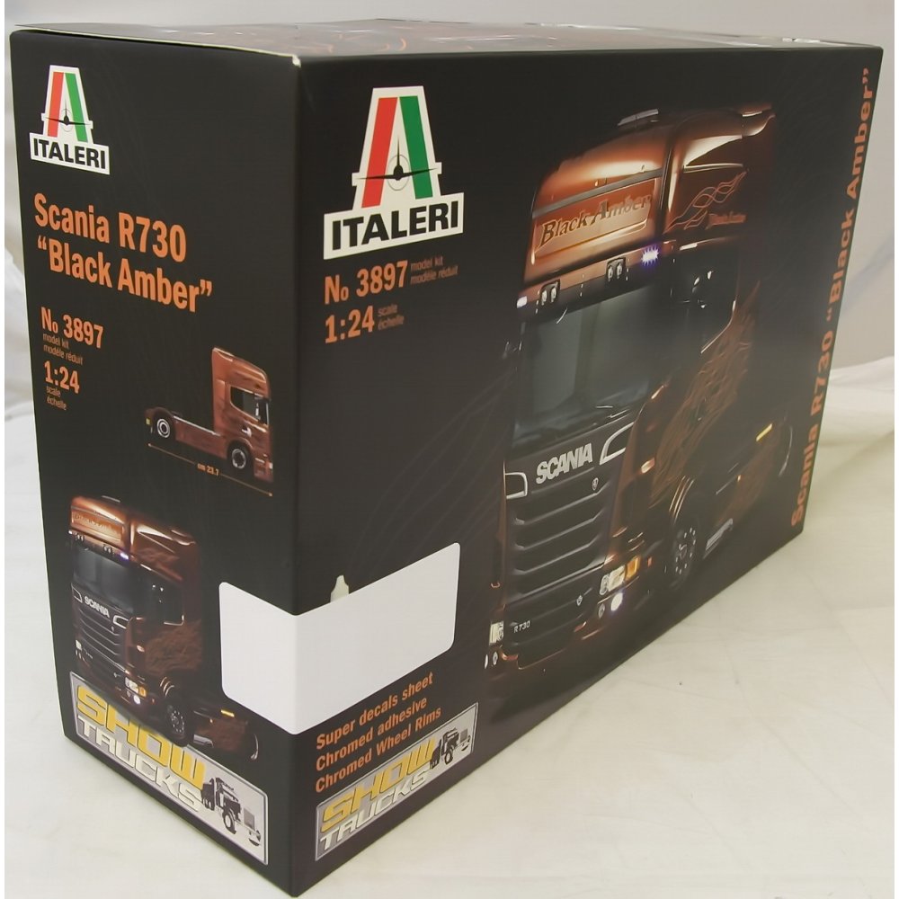 Italeri 3897 - Scania R730 V8 "Black Amber"